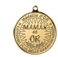 Médaille Maman en Or